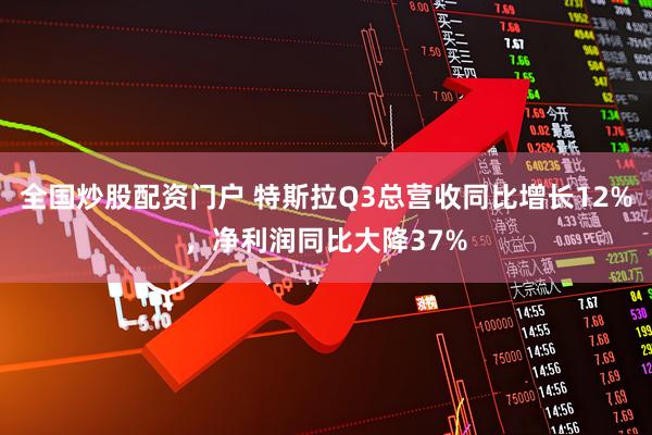 全国炒股配资门户 特斯拉Q3总营收同比增长12%，净利润同比大降37%